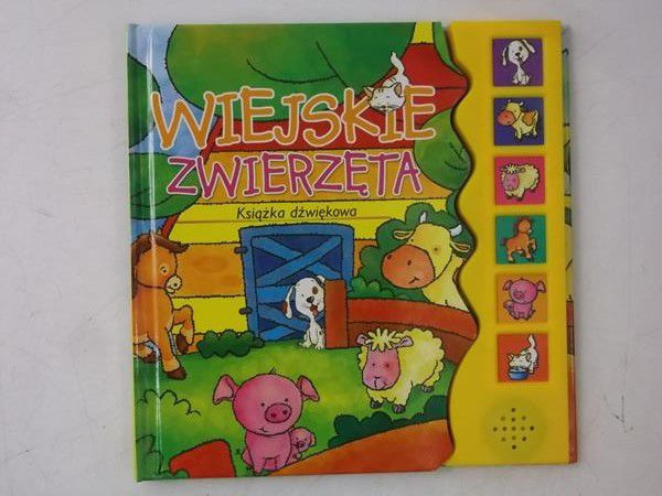 Wiejskie zwierzęta. Książka dźwiękowa