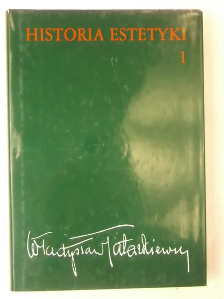 Historia estetyki 1