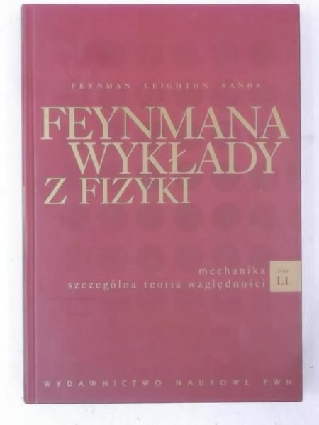 a wykłady z fizyki, Tom 1.1