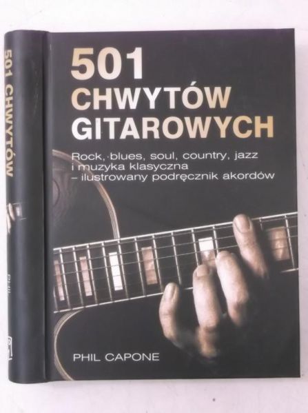 Capone Phil - 501 chwytów gitarowych