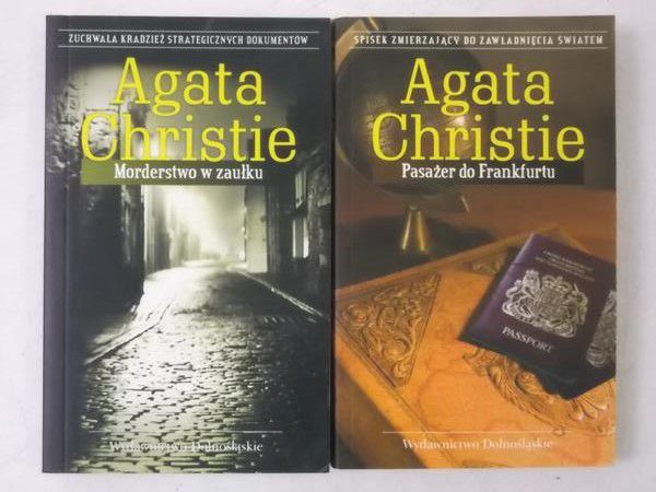 Christie Agata - Pasażer do Frankfurtu / Morderstwo w zaułku