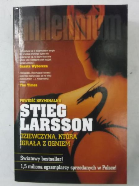 Larsson Stieg - Dziewczyna, która igrała z ogniem, Nowa