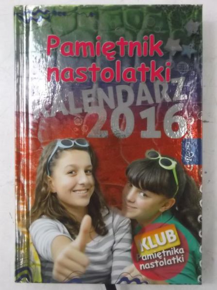 Pamiętnik nastolatki. Kalendarz 2016, Nowa