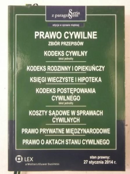 Prawo cywilne. Zbiór przepisów