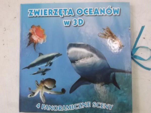 Zwierzęta oceanów, 3D. 4 panoramiczne sceny, Nowa