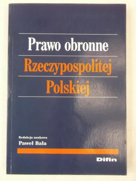 Prawo obronne Rzeczypospolitej Polskiej
