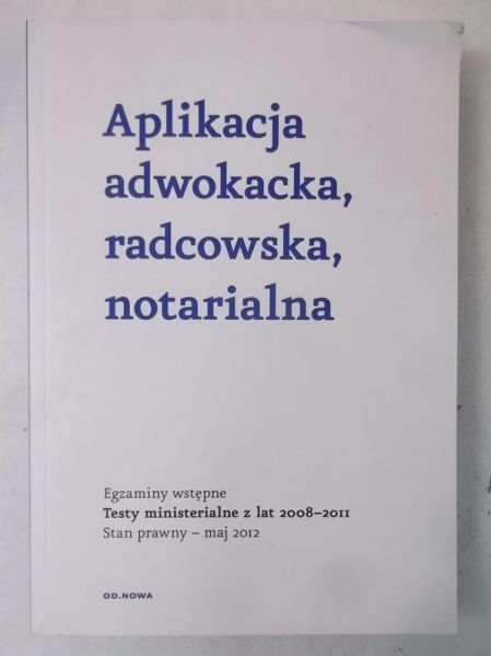 Aplikacja adwokacka, radcowska, notarialna