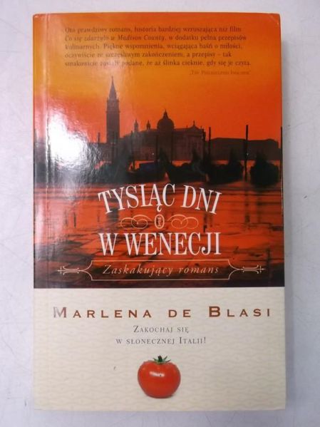 De Blasi Marlena - Tysiąc dni w Wenecji
