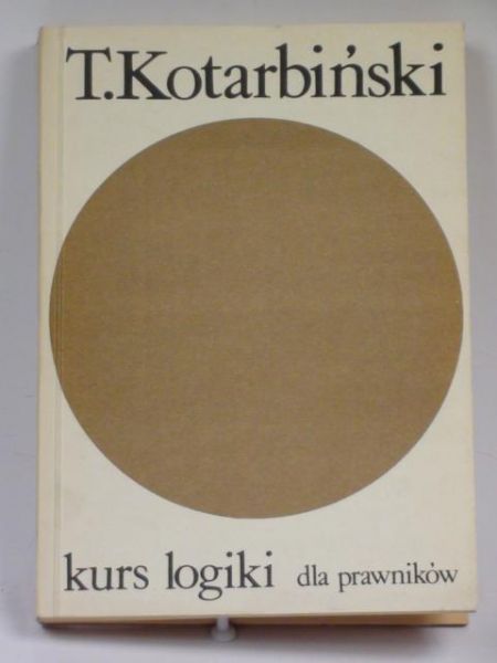 Kurs logiki dla prawników
