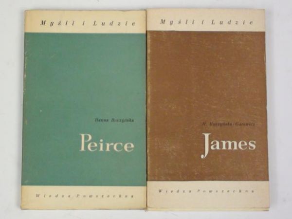 Peirce. James, 2 książki