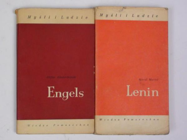 Amsterdamski,  - Engels, Lenin 2 książki
