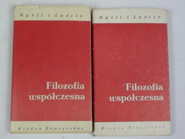 Kuderowicz Zbigniew (red.) - Filozofia współczesna, t. I-II