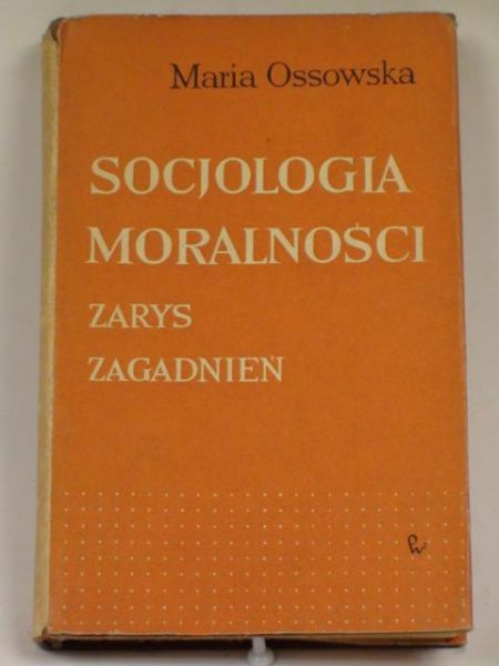 Socjologia moralna