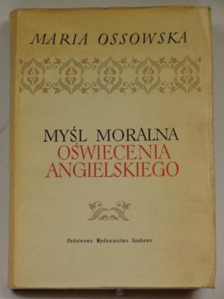 Myśl moralna Oświecenia angielskiego