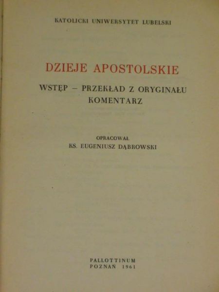Dzieje Apostolskie