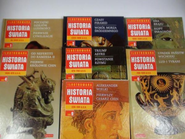 Lewczuk Elżbieta (red.) - Ilustrowana Historia Świata, 7 tomów