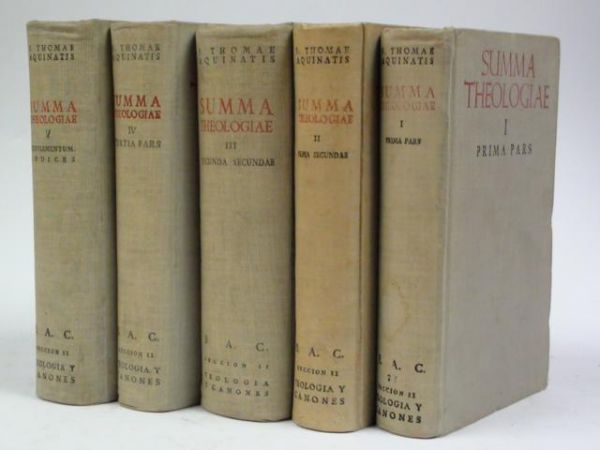 Sancti Tomae Aquinatis - Summa Theologiae, T. I-V