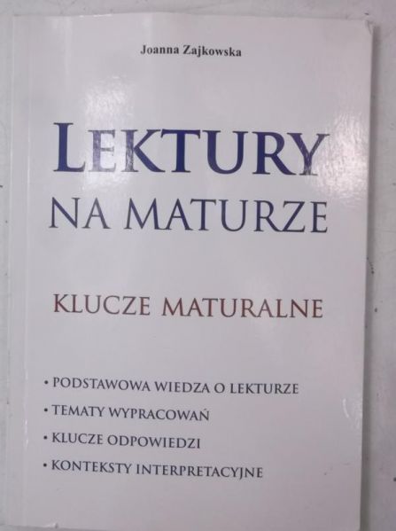 Lektury na maturze