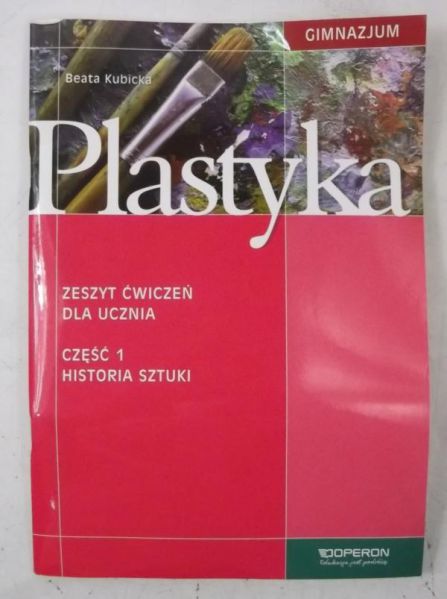 Plastyka, zeszyt ćwiczeń, historia sztuki
