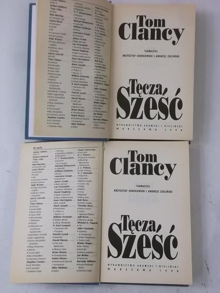 Tęcza sześć, tom I-II