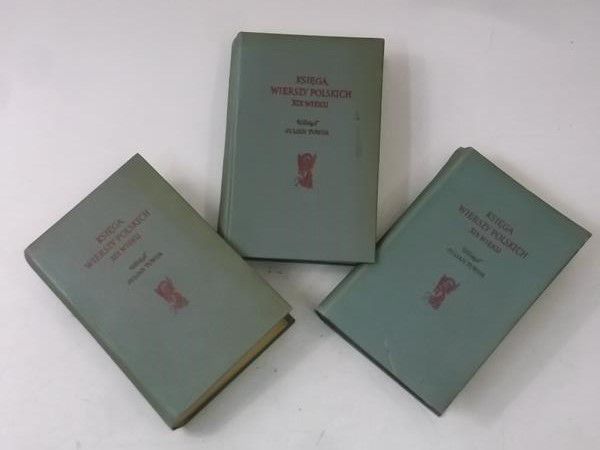 Tuwim Julian (opr.) - Księga wierszy polskich XIX wieku, t.I-III