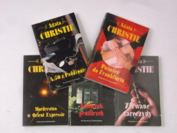 Christie Agata  - Seria z Krukiem, 5 książek