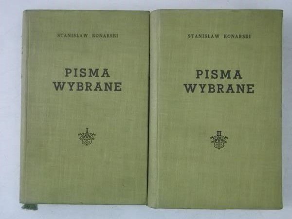 Pisma wybrane, Tom I-II.