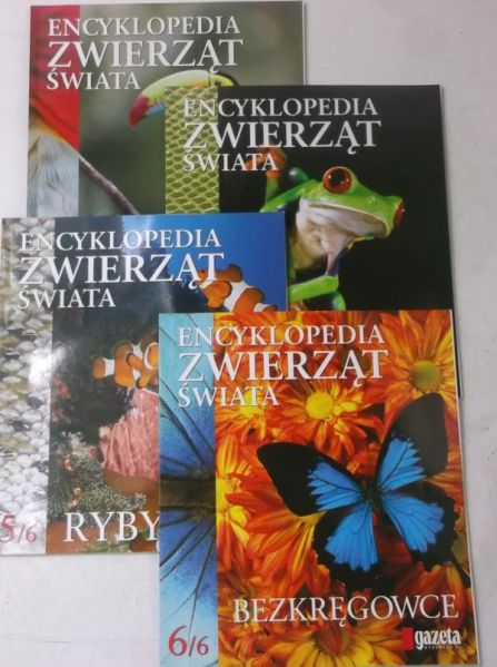 Encyklopedia zwierząt świata, 4 tomy