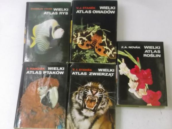 Wielki Atlas Roślin  Owadów  Ptaków  Zwierząt  Ryb