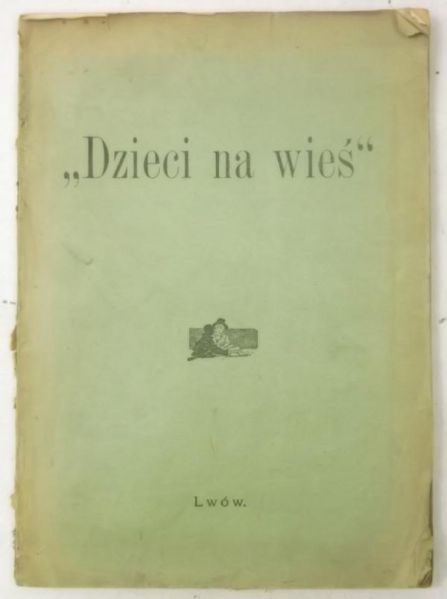 Dzieci na wieś, 1920 r.