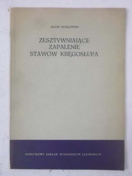 Zesztywniające zapalenie stawów kręgosłupa