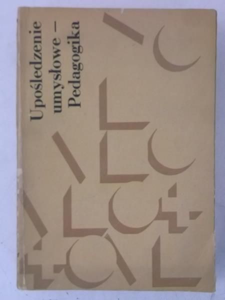 Kirejczyk Kazimierz - Upośledzenie umysłowe - pedagogika