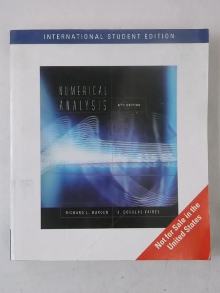 Burden Richard - Numerical Analysis