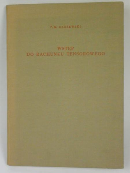 Wstęp do rachunku tensorowego