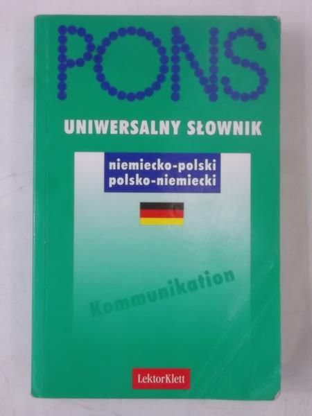 Pons: Uniwersalny słownik niemiecko-polski, polsko-niemiecki