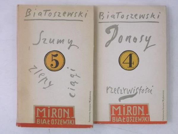 Białoszewski Miron - Donosy rzeczywistości / Szumy, zlepy, ciągi