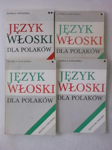 Język włoski dla Polaków, 4 książki