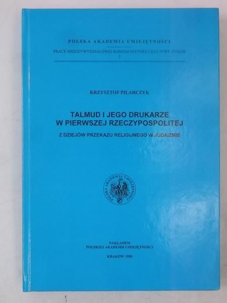 Talmud i jego drukarze w pierwszej Rzeczypospolitej