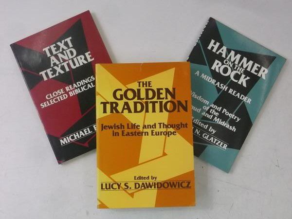 Dawidowicz / Glatzer / Fishbane - The Golden Tradition / Hammer on the Rock / Text and Texture