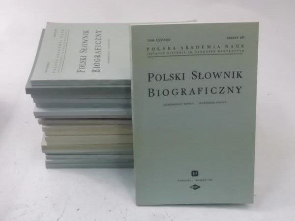 Polski słownik biograficzny, 20 książek
