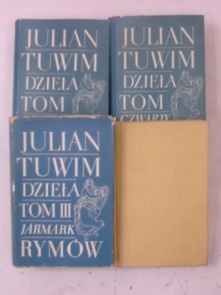 Tuwim Julian - Dzieła, 4 książki