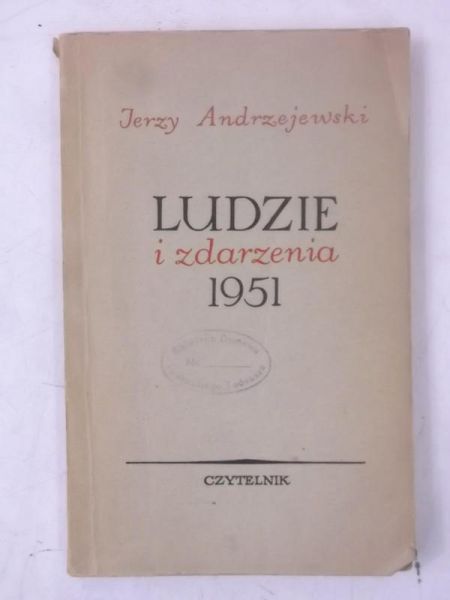 Ludzie i zdarzenia 1951