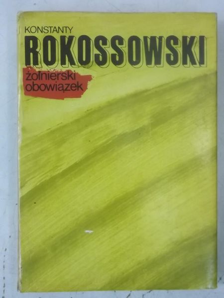 Żołnierz obowiązek