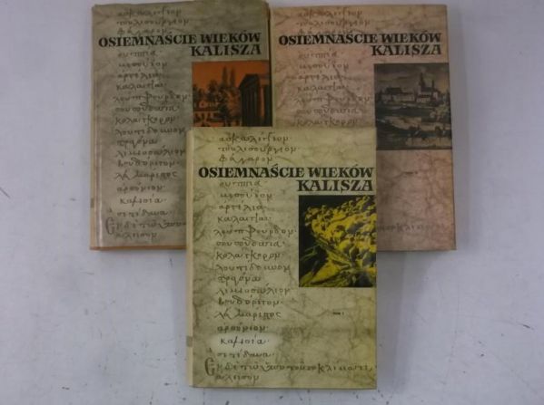 Osiemnaście wieków Kalisza, Tom I-III