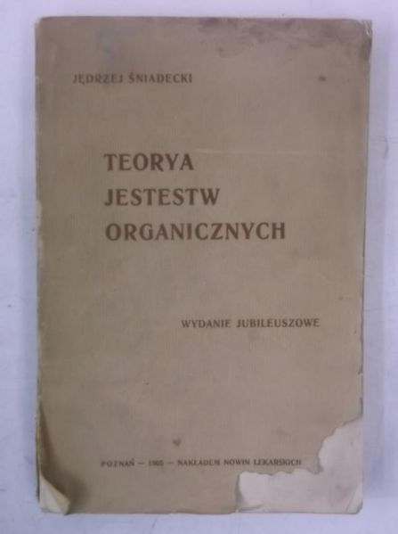 Teorya jestestw organicznych, 1905 r.