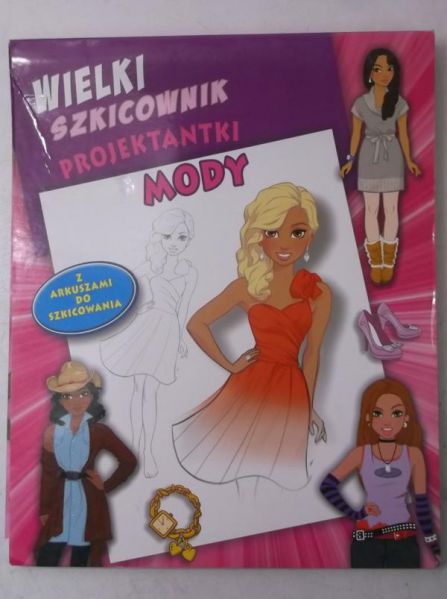 Wielki szkicownik projektantki mody