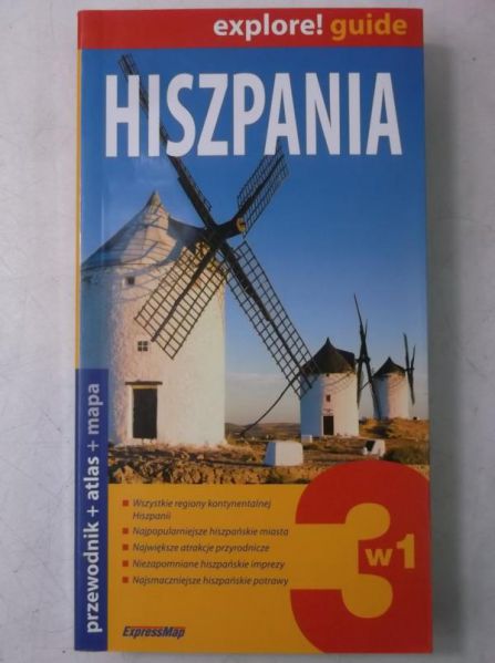 Hiszpania 3w1 Przewodnik + atlas
