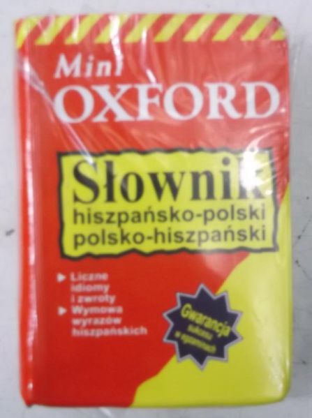 Mini Oxford. Słownik hiszpańsko-polski, polsko-hiszpański, Nowy