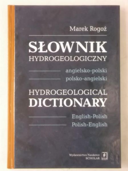 Słownik hydrogeologiczny angielsko-polski, polsko-angielski