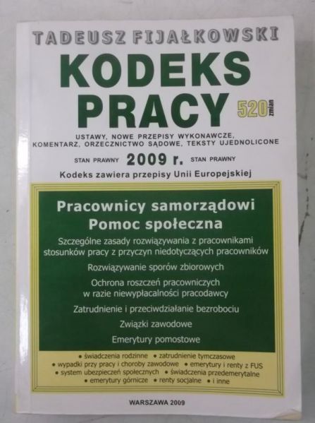Fijałkowski Tadeusz - Kodeks pracy
